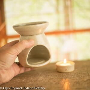 Handmade pottery wax melt burner / oil burner / wax melt / insense burner image 2