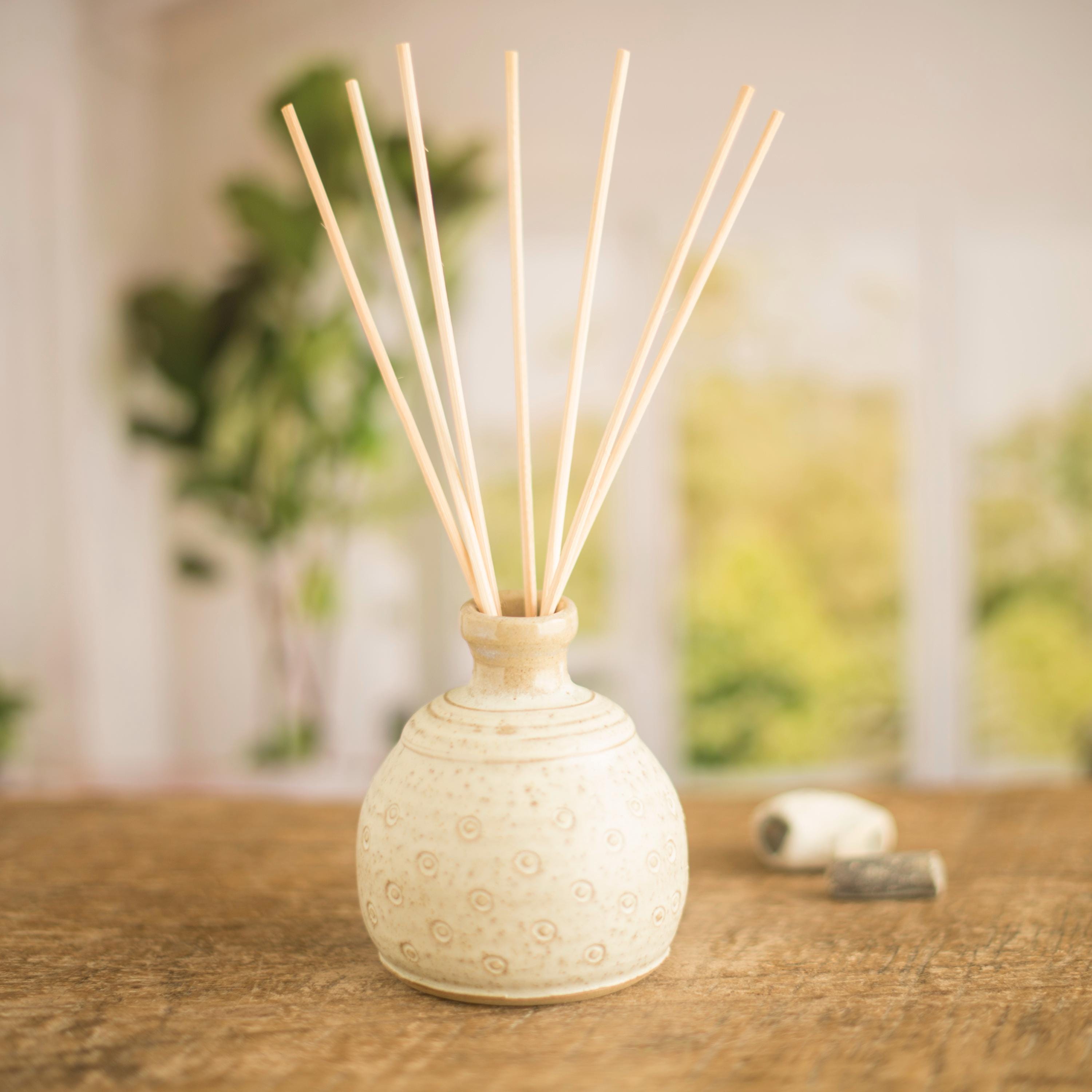 Pottery Reed Diffuser Ceramic Essential Oil Diffuser Etsy
