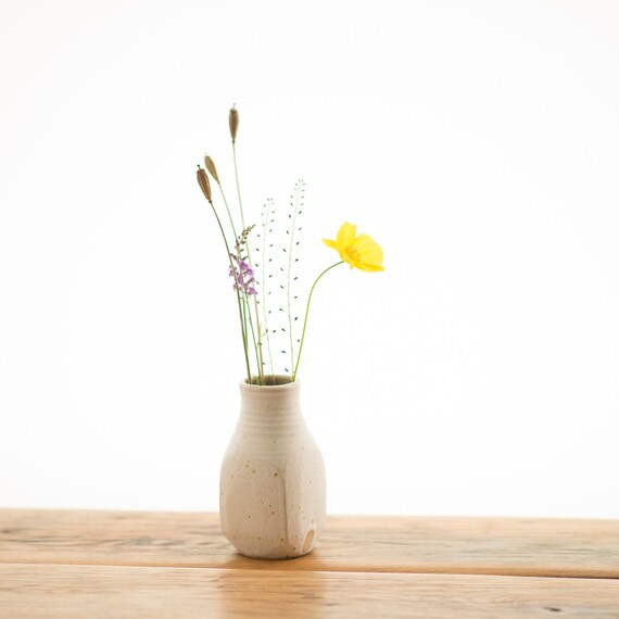 Handmade Pottery Vase With Square Shaped Body Etsy