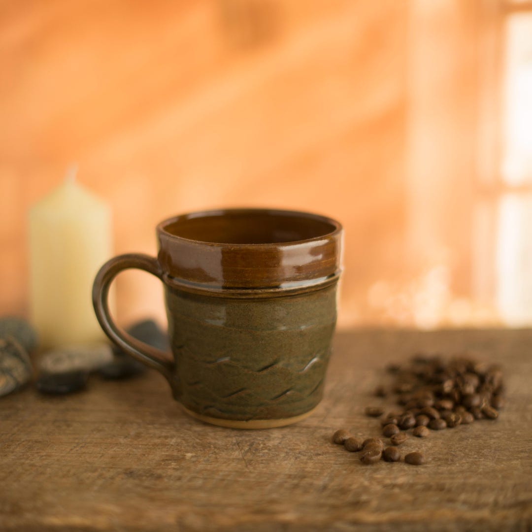 Rustic Cups Handmade Pottery Large Mugs, Rustic Pottery Mug - Etsy