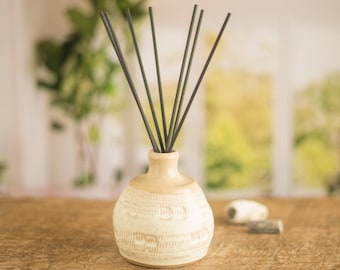 Pottery reed diffuser, ceramic essential oil diffuser