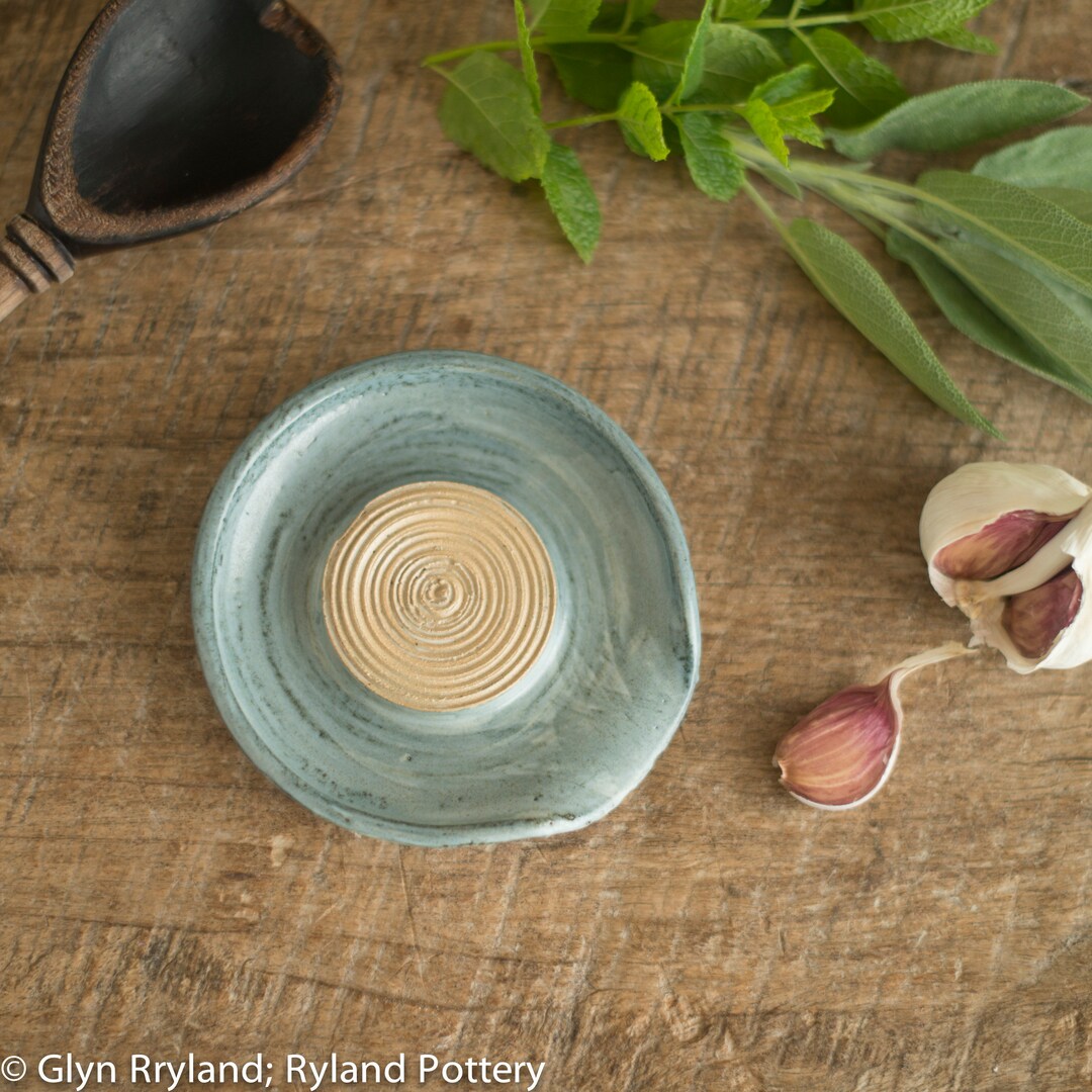 Garlic Grating Dish Ceramic Grater. Garlic Grater Etsy