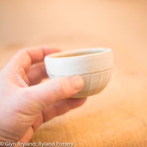 Handmade Cortado or Machiato cup, coffee up. image 4
