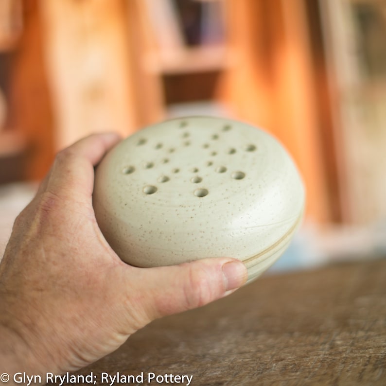 pottery incense cone burner image 3