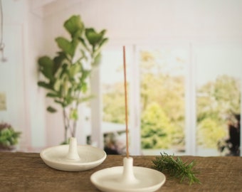 Pottery incense stick burner,