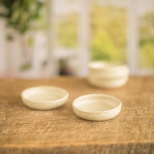 Flat sauce pot, small pot for individual sauce, dips.  Mini bowls