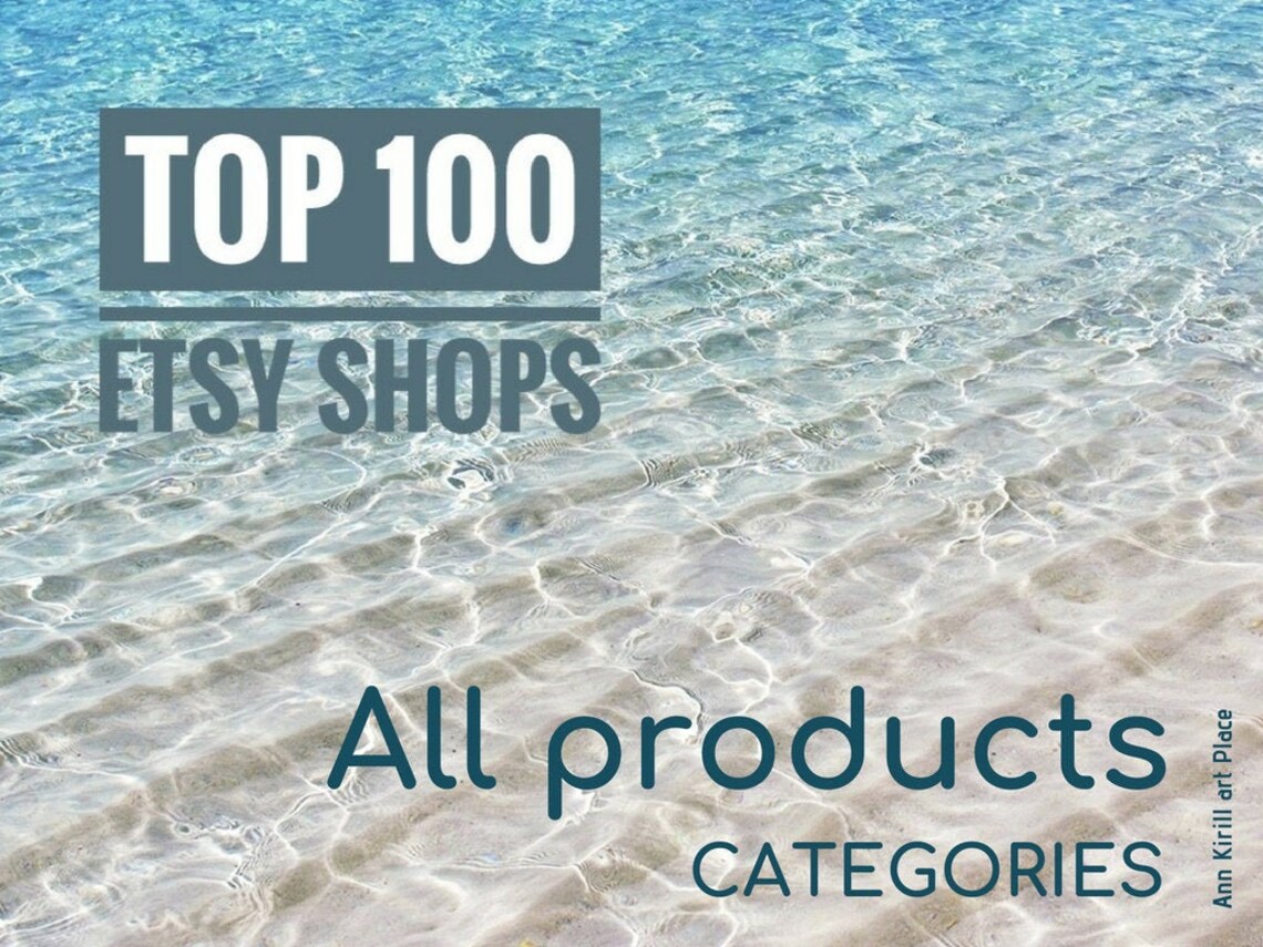 Best Etsy Sellers Best on Etsy Shops Top Selling Shops Best Etsy