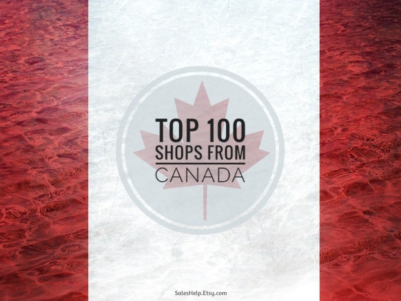 Top Etsy Shops CANADA Best Selling Shops Sales Statistics Etsy