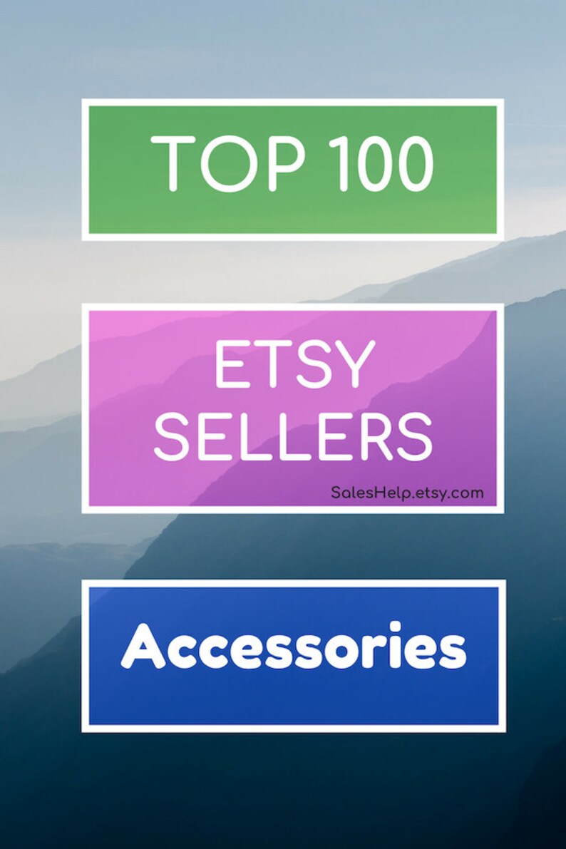 Top Etsy Sellers ACCESSORIES Best on Etsy Bestsellers Top Etsy
