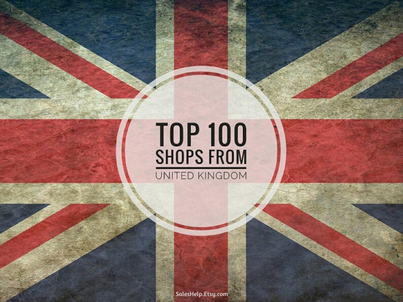 Top Etsy Shops UNITED KINGDOM Best English Shops Top Shops Etsy