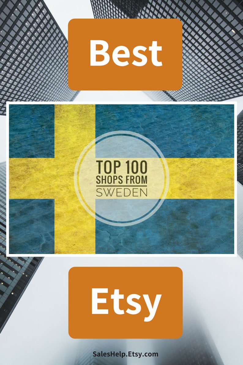 Top Etsy Shops SWEDEN Best Selling Shops Etsy Research Etsy