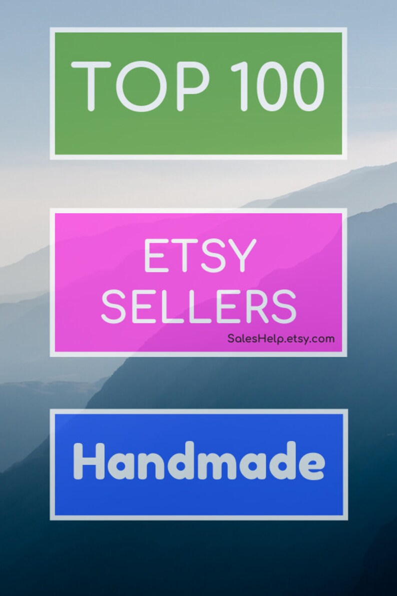 Top Etsy Sellers HANDMADE Best on Etsy Bestsellers Top Etsy