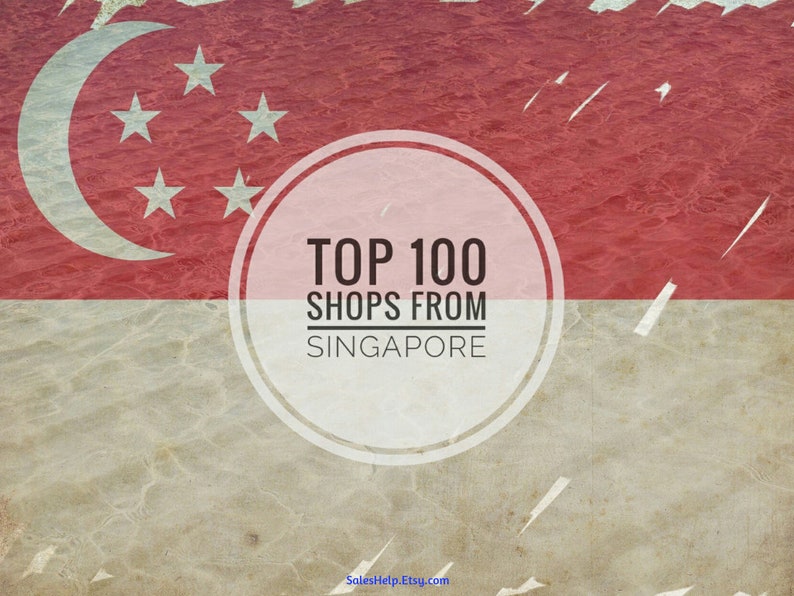 Top Etsy Shops SINGAPORE Best Selling Shops Singaporean Etsy