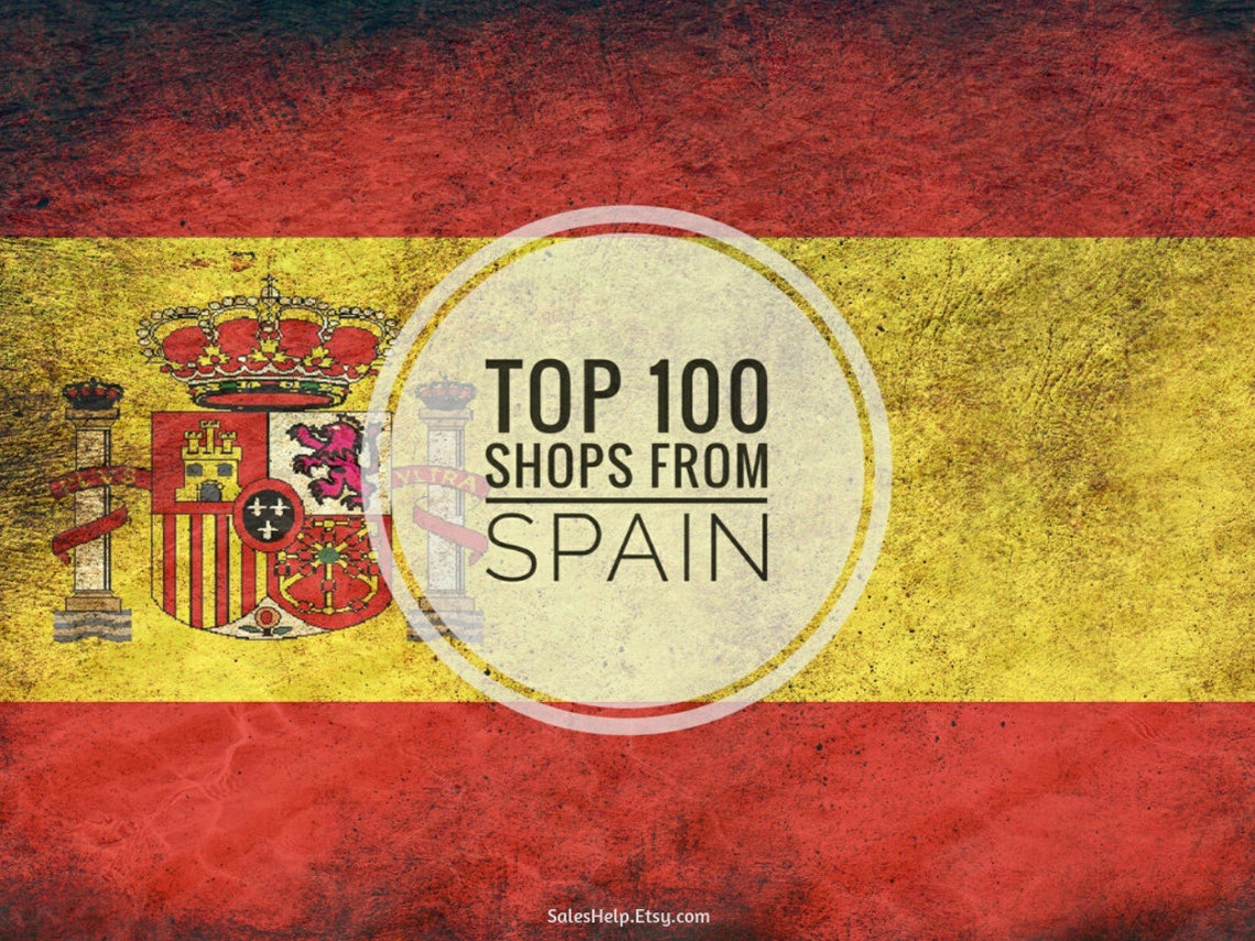 Top Etsy Shops SPAIN Best Spanish Shops Top Shops List Etsy Etsy