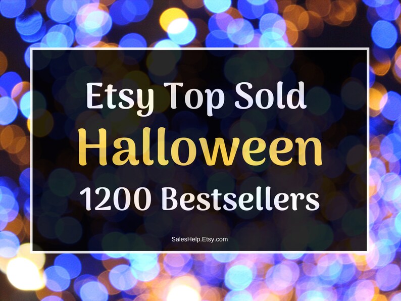 Etsy Top Selling Halloween Items Etsy Halloween Bestsellers Etsy