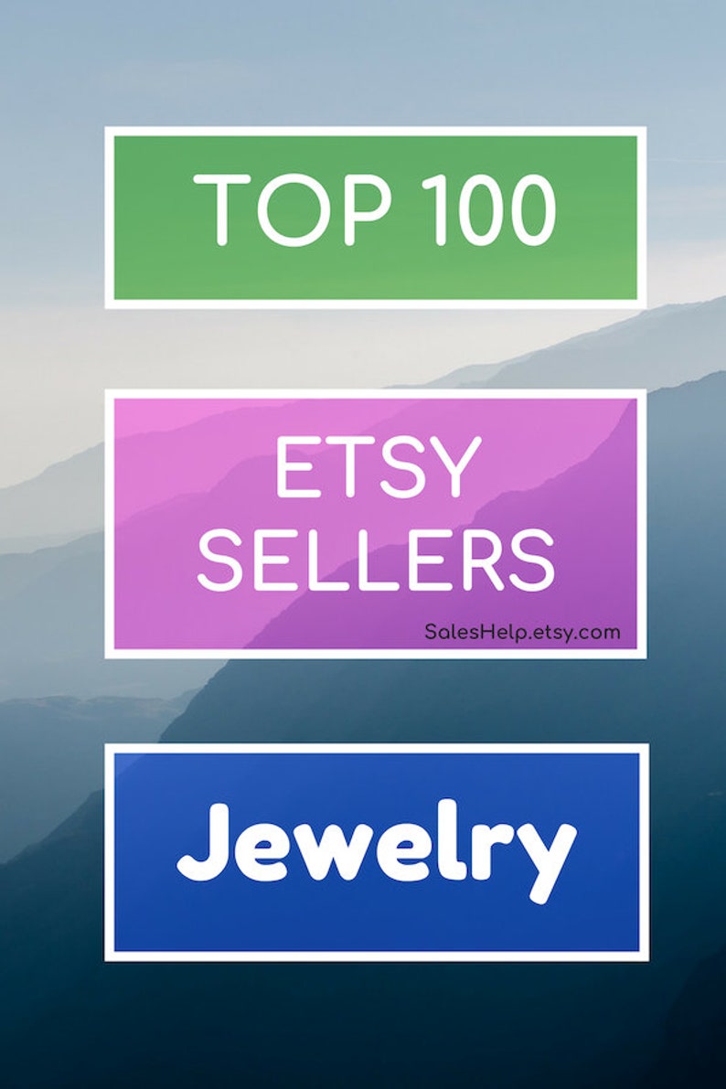 Top Etsy Sellers JEWELRY Best on Etsy Bestsellers Top Etsy