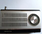Retro SW MW Sanyo Radio Rare to find Collectable