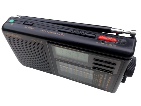 Siemens RK 710 10 Band World Receiver Fm-stereo Medium Waves Short Waves  1-8 Retro Vintage Audio Collectible Broadcast Receiver 