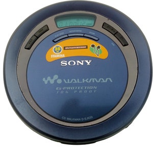Sony D-EJ 620 Discman Personal Portable CD Compact Player Digital Groove Great Sony Sound Music Retro Audio Vintage Electronic Collectible