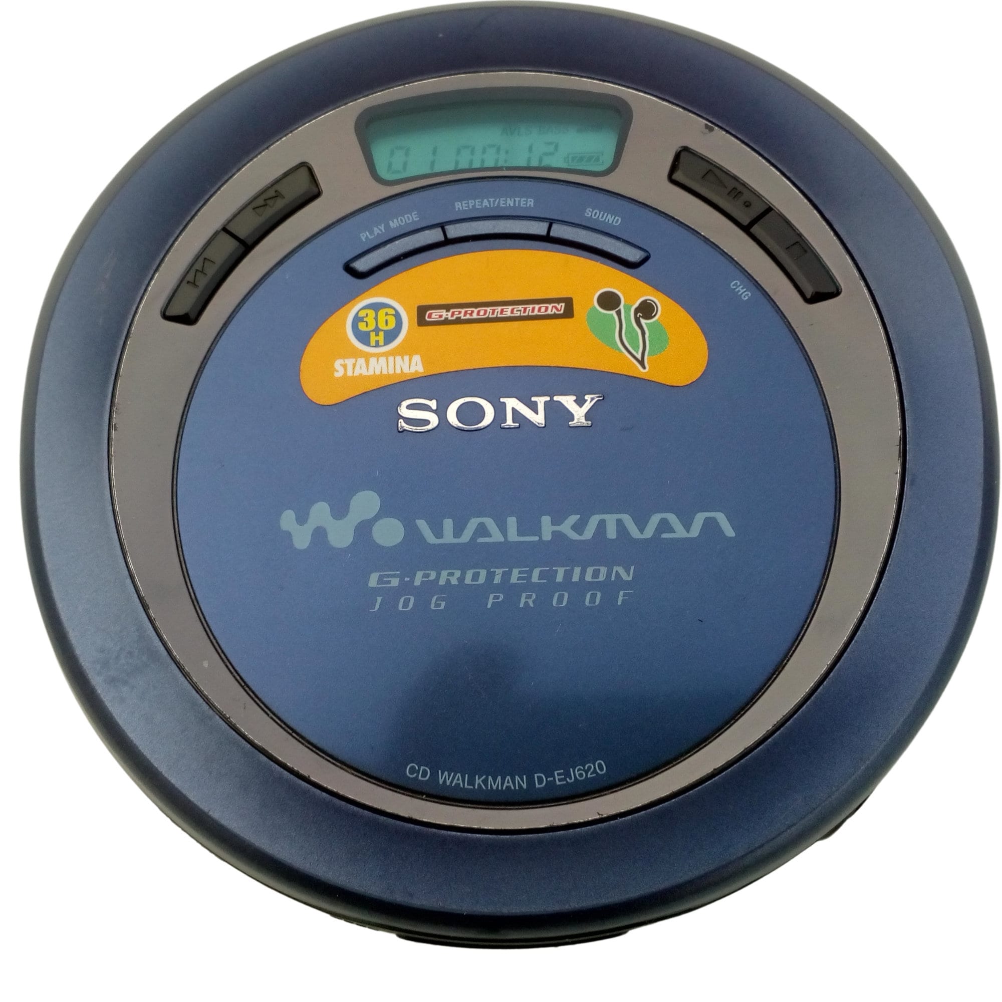 Sony Discman CD Walkman Lot - ESP D-E307CK, Car Charger