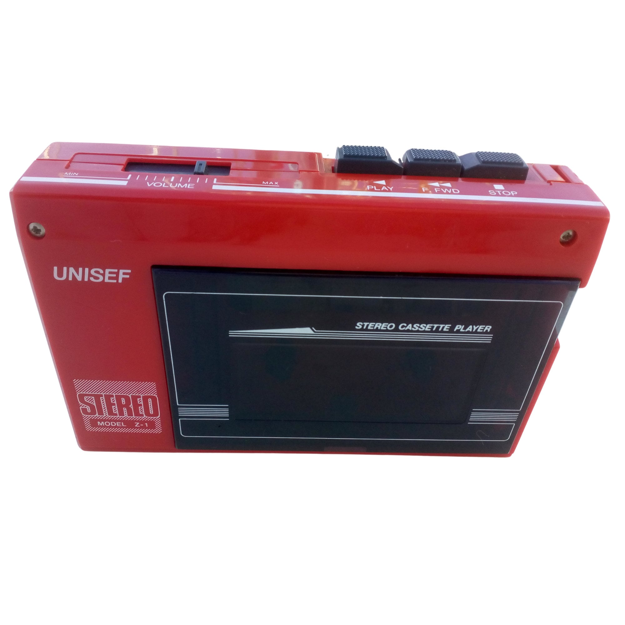 Unisef Z-1 Walkman Stereo Cassette Player 80-s Retro Audio