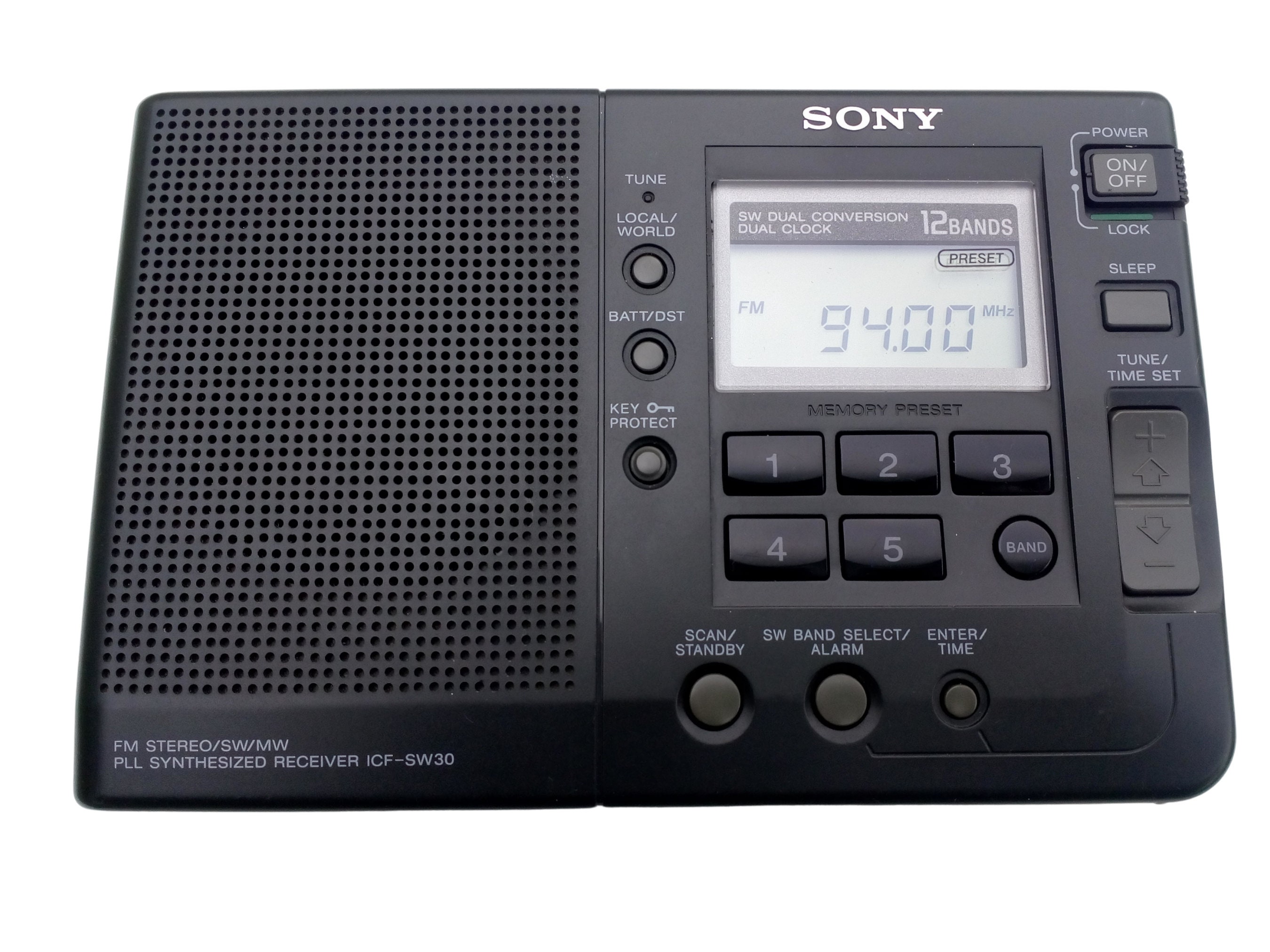 Mini radio portátil digital, Radio de bolsillo, SRF-M37