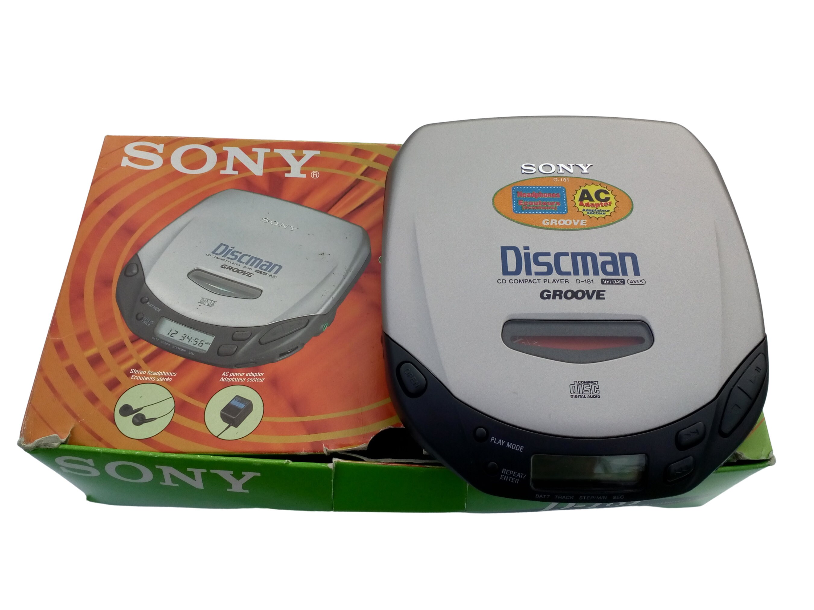 Sony D-181 Discman Personal Portable CD Compact Player Digital Sony D-181 Discman Personal Portable CD Compact Player Digital