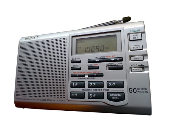 Sony ICF-SW35 PLL Synthesized Receiver FM Stereo Sw Mw Lw - Etsy