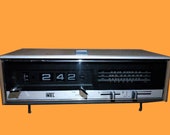 Intel DRU -143 Flip Radio Alarm Clock Digital-Radio Flip numbers Clock and Radio 70s Radio and Clock Rare Retro Audio Vintage Electronics