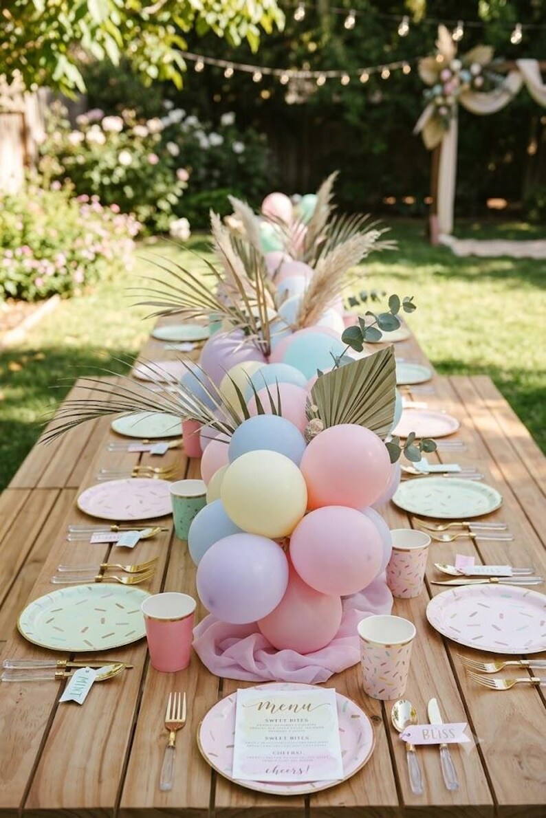 Mini globos de látex en tonos pastel: ideales para sesiones de fotos de bebés con tarta o baby showers (paquete de 20 unidades, 5 pulgadas). imagen 2