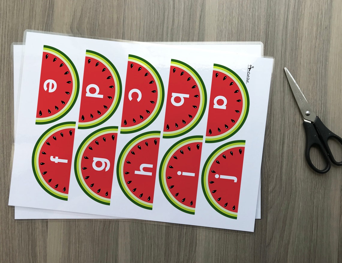Uppercase and Lowercase Alphabet Puzzle. Printable Upper and - Etsy