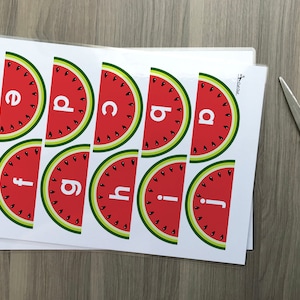 Uppercase and Lowercase Alphabet Puzzle. Printable Upper and Lower Case ...