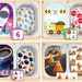 Flisat Insert Growing Bundle: Set of Printable Templates for Sensory ...