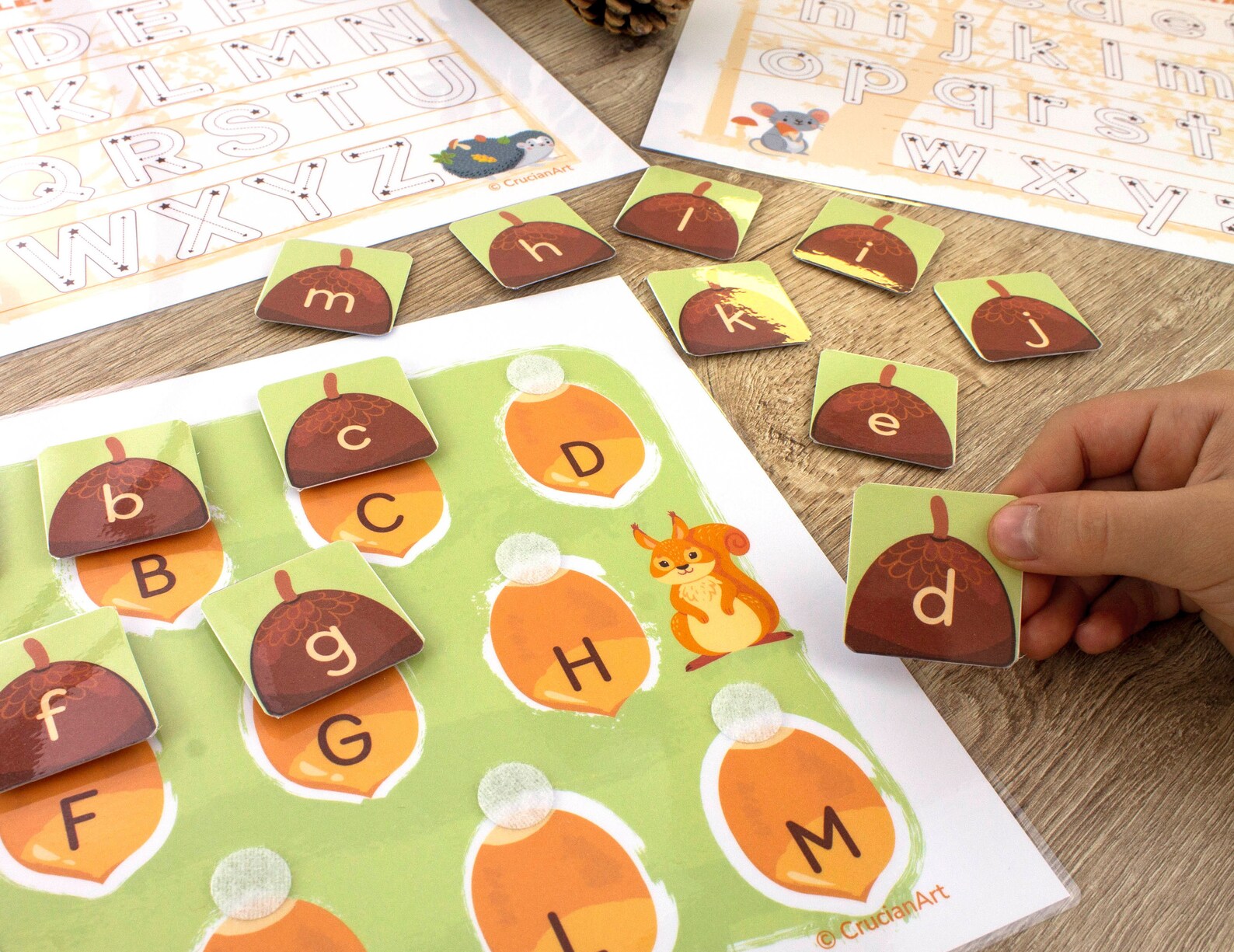 Fall Busy Book: Preschool Homeschool Printables, Preschool Printable ...
