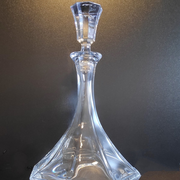 carafe en cristal de bohême