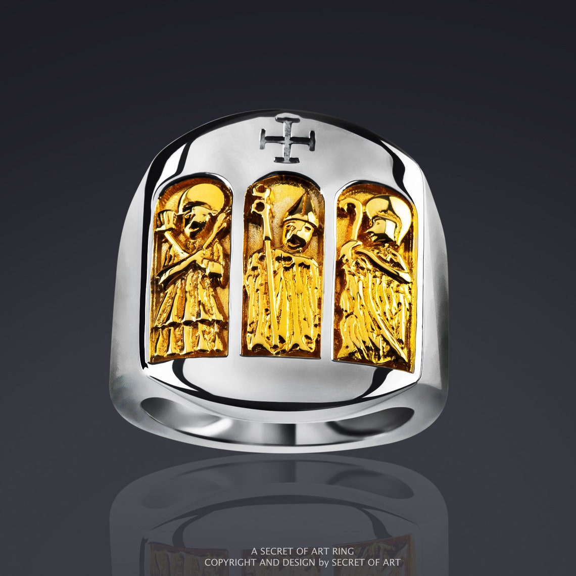 Ring Christianity Pastoral Christian Catholic Etsy