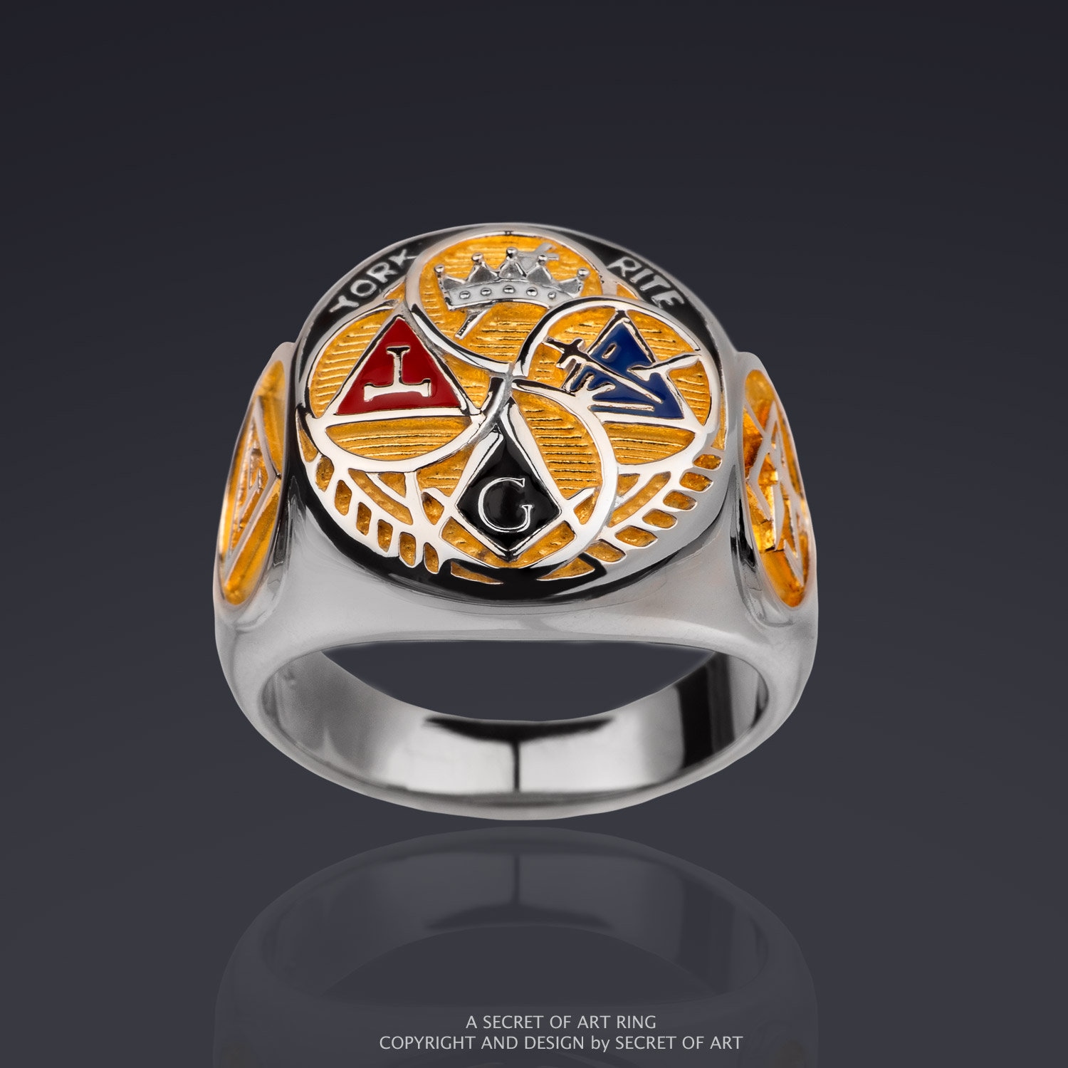 York rite masonic rings discount