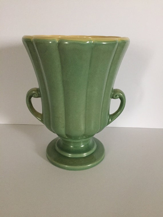 Vintage Red Wing Usa Pottery Vase 778 Etsy