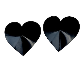Latex Rubber heart shaped Pasties/Nipple Covers