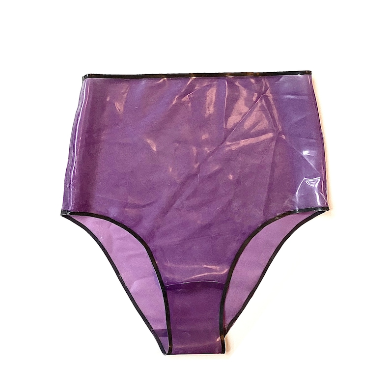 Custom Made Latex Rubber Super High Waist Knickers/panties Etsy UK
