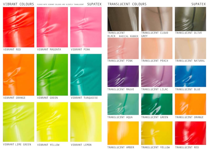 a color chart of different shades of paint