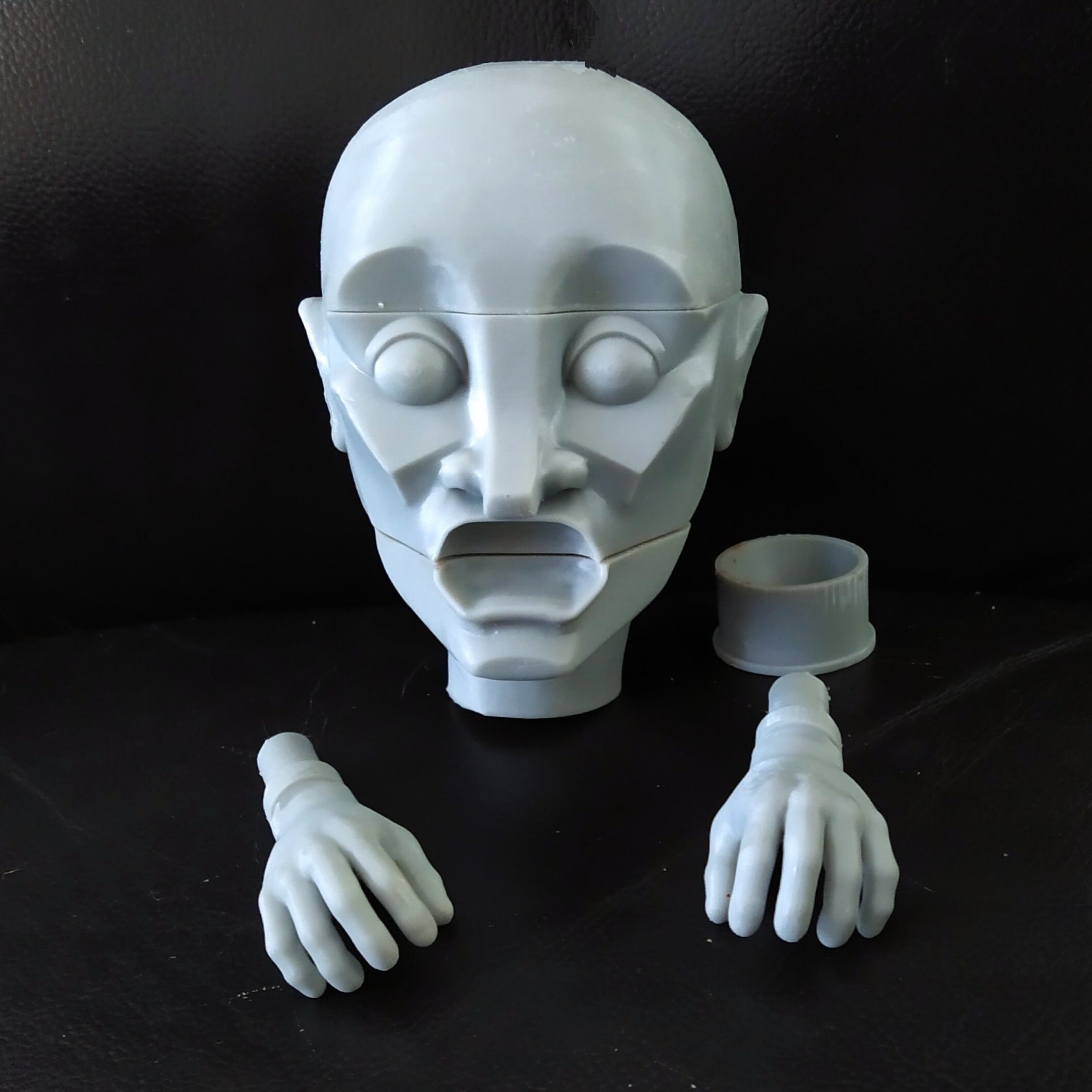 Puppet Master Jester Shocked Raw 3D Print Replica Basic Kit Etsy