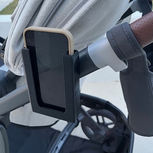 Acessório UPPAbaby Vista V2 | Acessório UPPAbaby | Suporte de telefone para carrinho de bebê UPPAbaby | Suporte de telefone para carrinho de bebê UPPAbaby