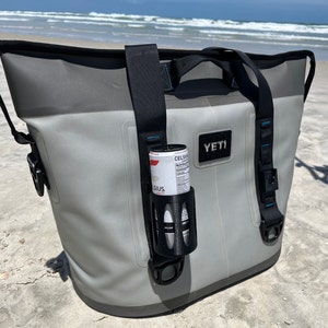 Yeti Hopper Cupholder Attachment | Slim Can Holder For Yeti Cooler | Yeti Flip Cup Holder | Cupholder Yeti Accessory | Slim Can Cup Holder