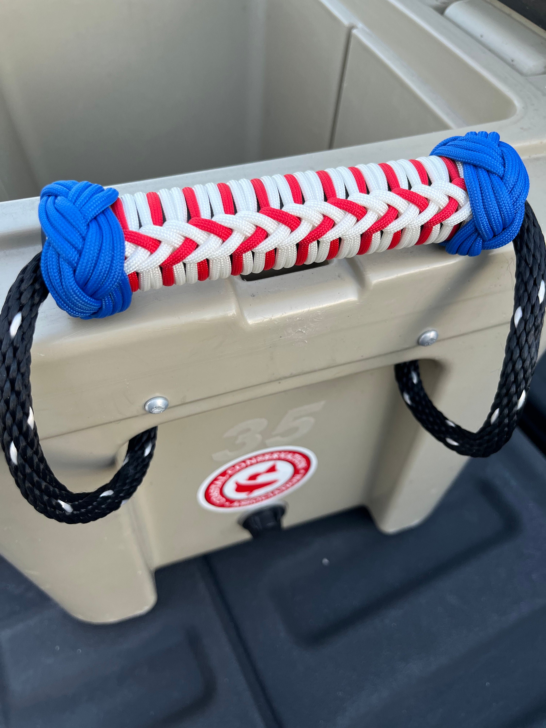 Make Your Cooler Stand Out Rope Wrap Handles Custom Cooler Handles Yeti