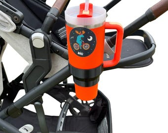 Portabicchieri per passeggino adatto per UPPAbaby Vista/Vista V2/Vista