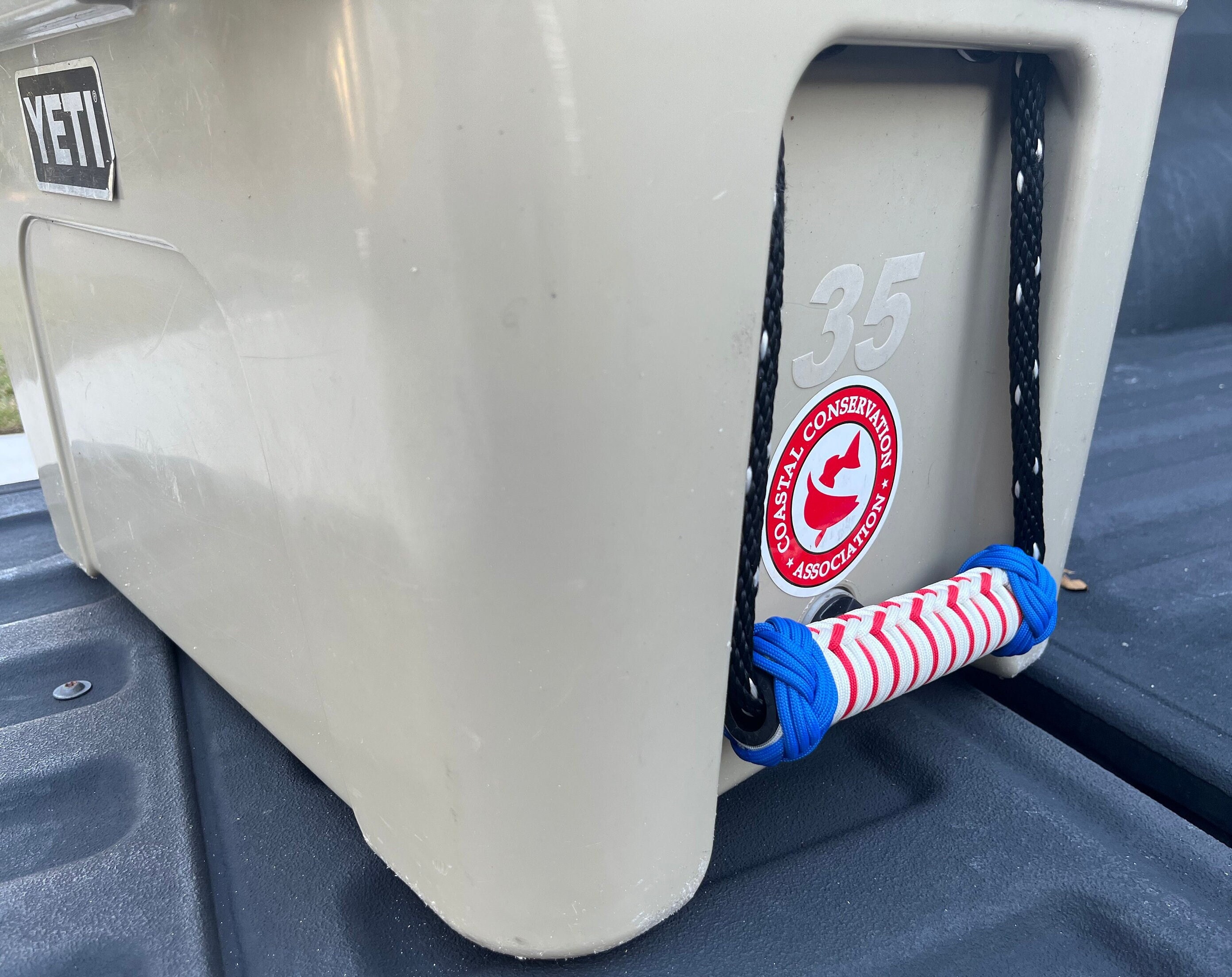 Make Your Cooler Stand Out Rope Wrap Handles Custom Cooler Handles Yeti