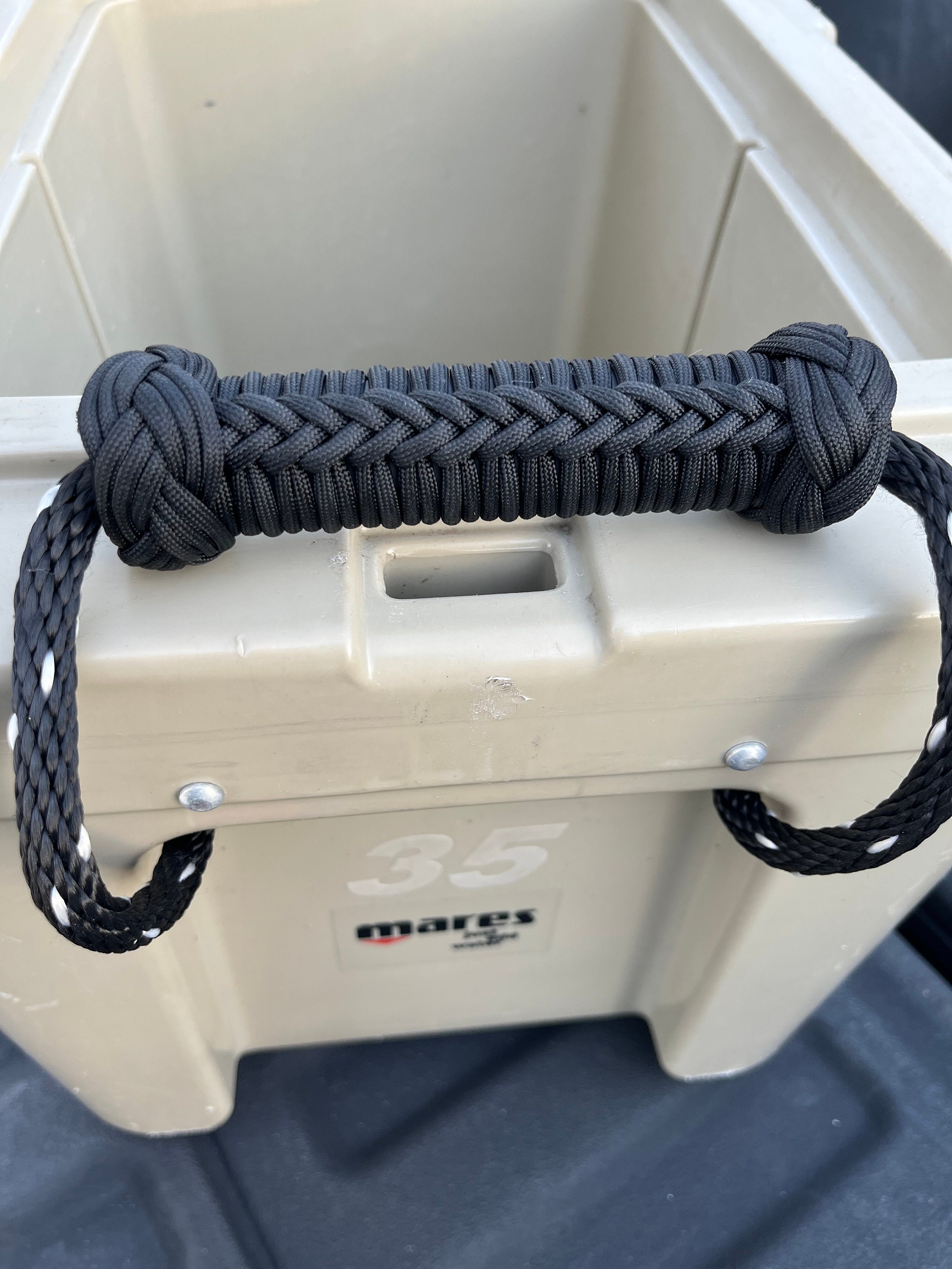 Make Your Cooler Stand Out Rope Wrap Handles Custom Cooler Handles Yeti