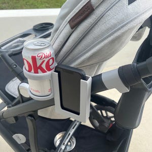 Uppababy Vista V2 V3 Stroller Accessory: Can & Phone Holder