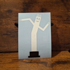 Wacky Waver Tube Man Decal